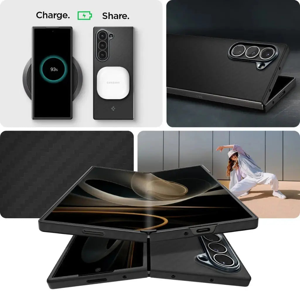 Galaxy Z Fold 6 Air Skin Aramid Black (V2)