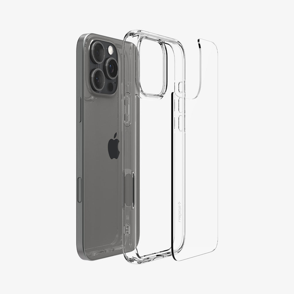 iPhone 16 Pro Max Crystal Hybrid Crystal Clear