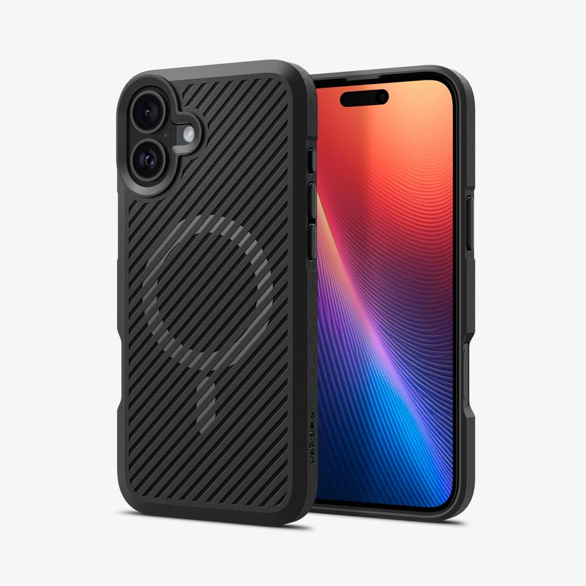 iPhone 16 Plus Case Core Armor MagFit Matte Black