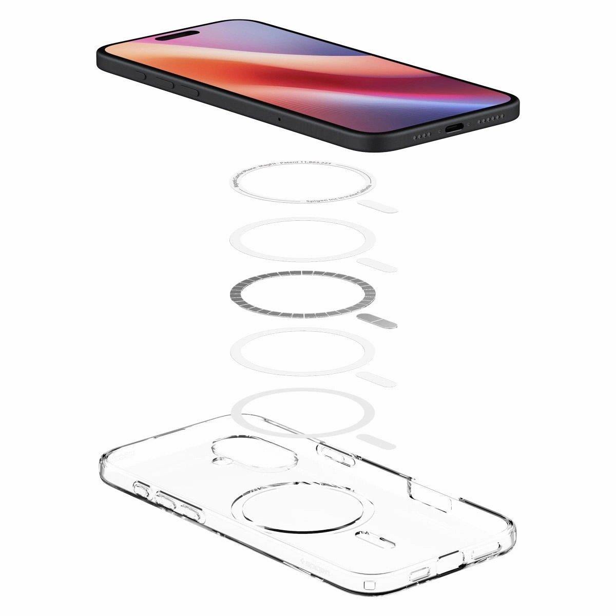 iPhone 16 Plus Case Crystal Flex MagFit Crystal Clear
