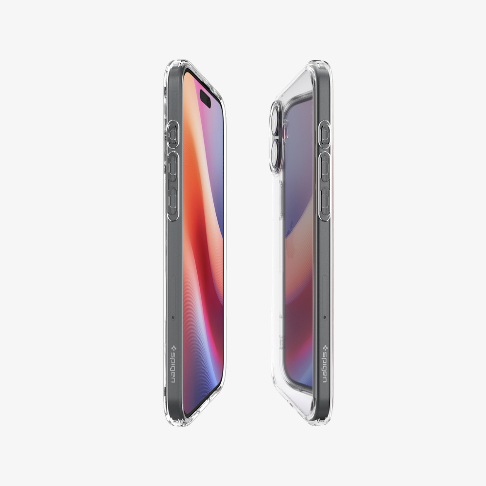 iPhone 16 Plus Case Crystal Hybrid Crystal Clear