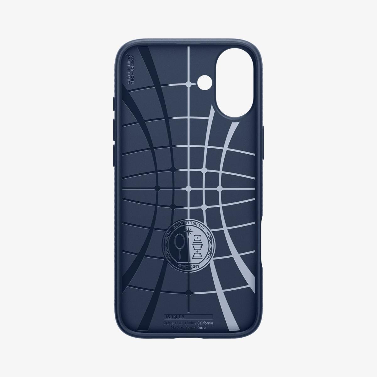 iPhone 16 Plus Case Liquid Air Navy Blue