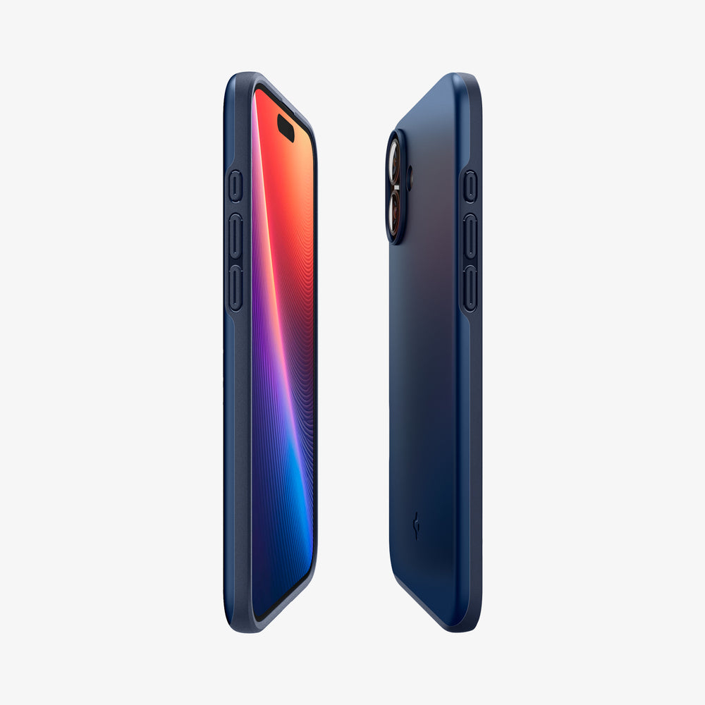 iPhone 16 Plus Case Thin Fit MagFit Navy Blue