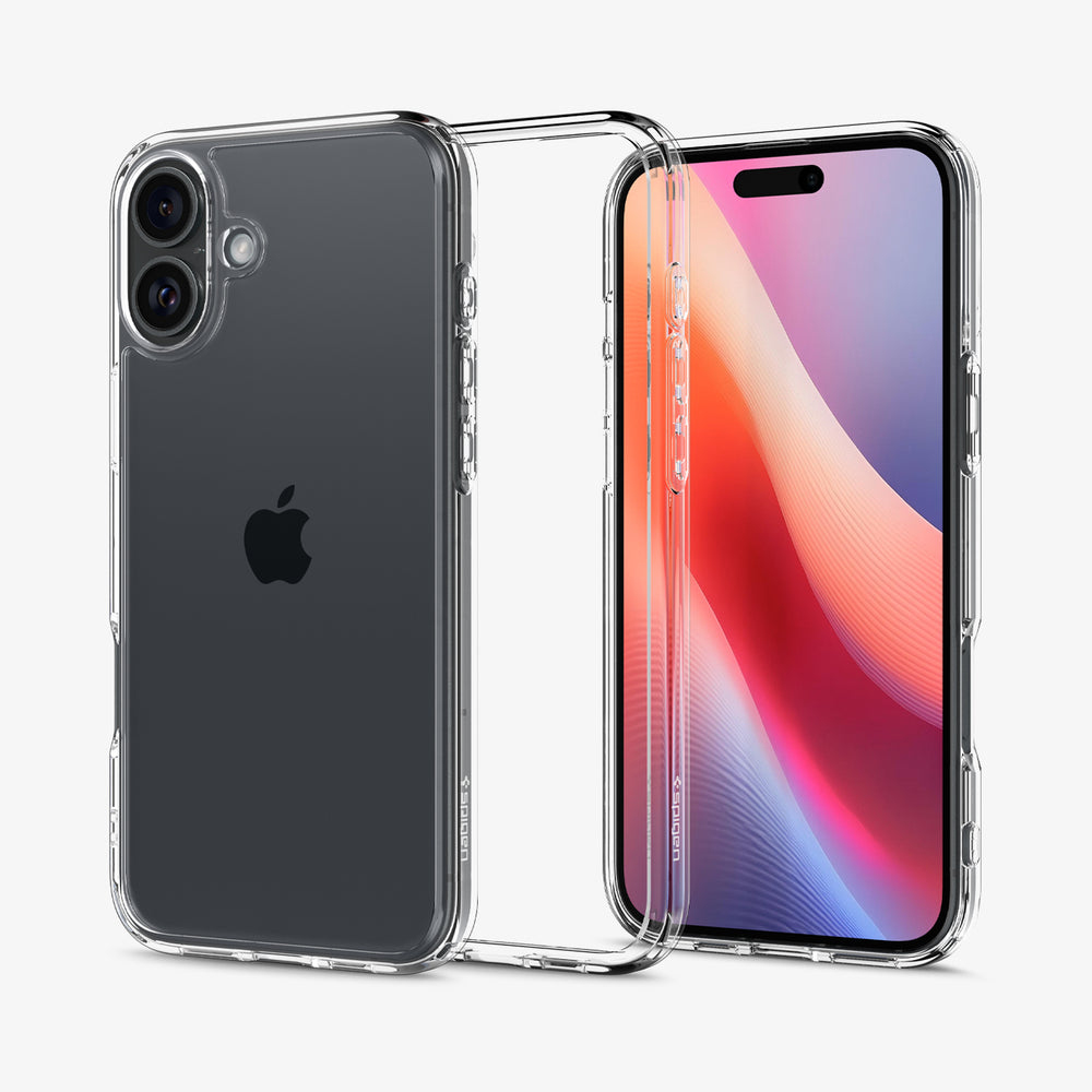 iPhone 16 Plus Case Ultra Hybrid Crystal Clear