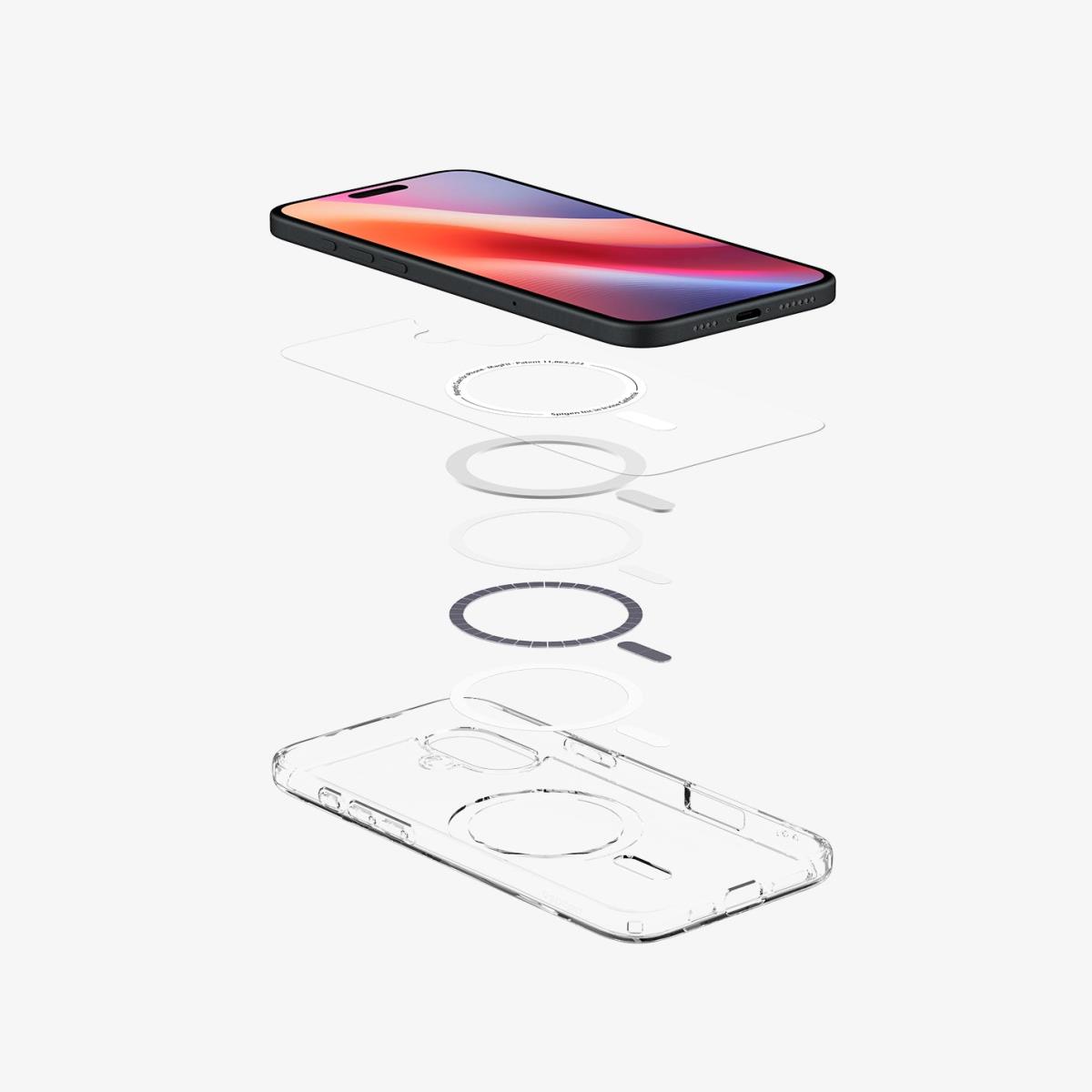 iPhone 16 Plus Case Ultra Hybrid MagFit White