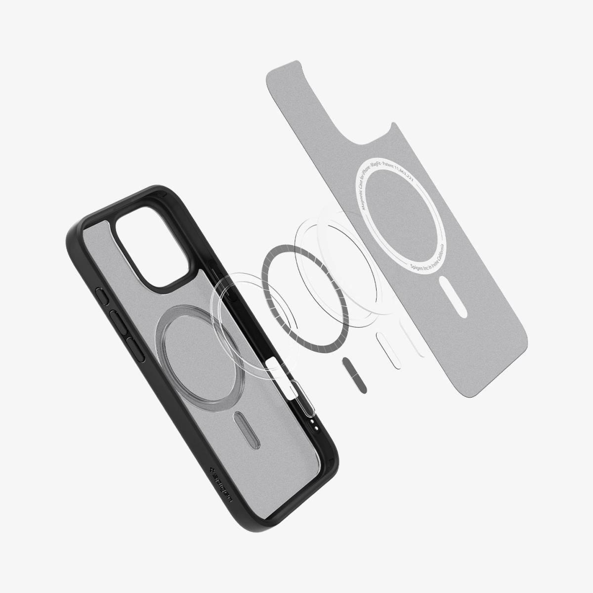 iPhone 16 Pro Max Ultra Hybrid MagFit Frost Black