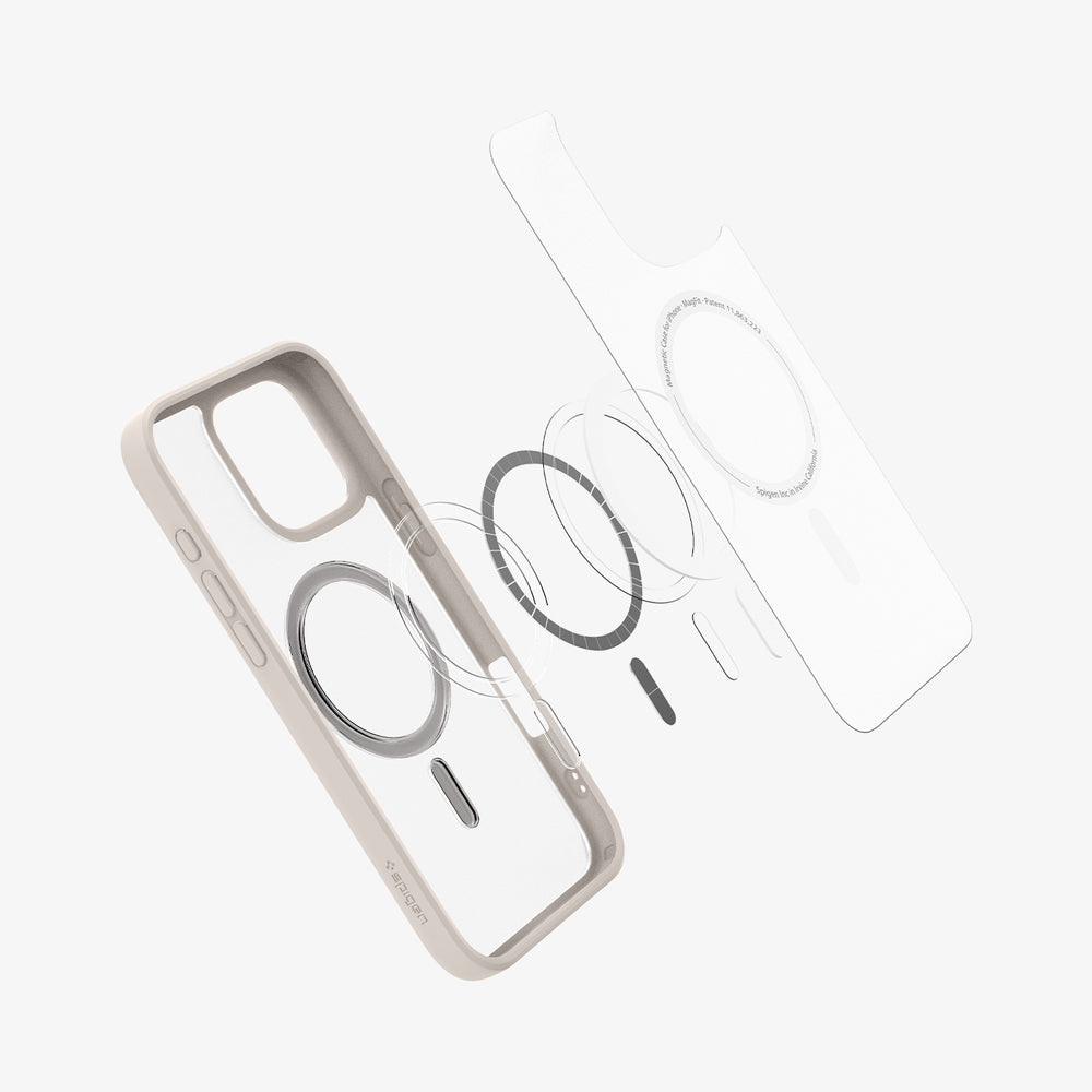 iPhone 16 Pro Max Ultra Hybrid MagFit Frost Natural Titanium