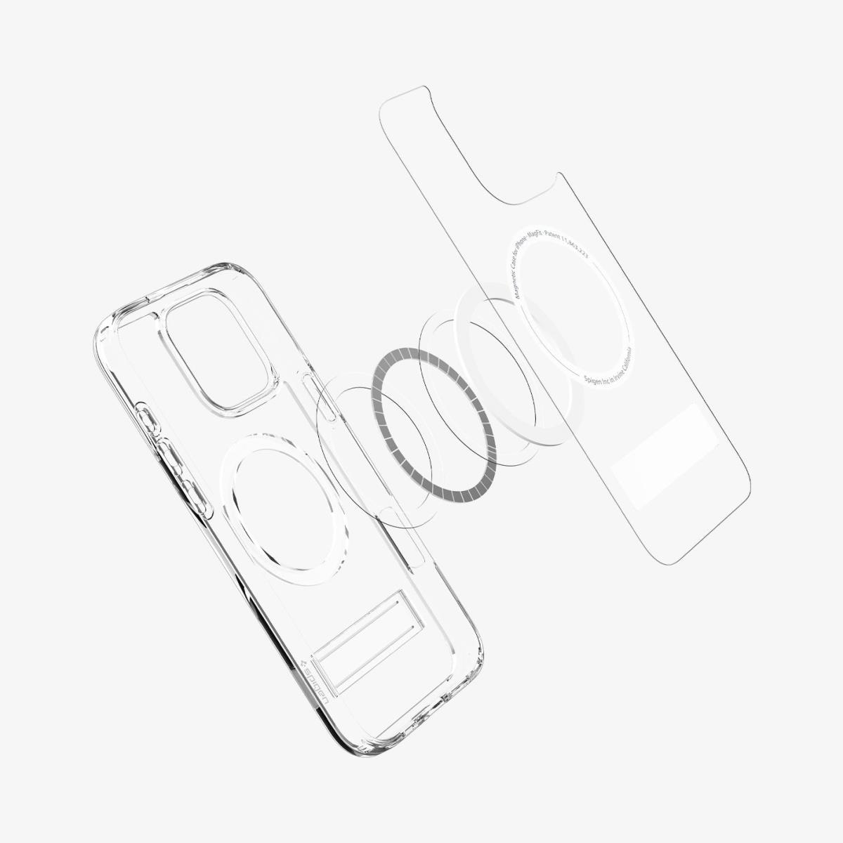 iPhone 16 Pro Max Case Ultra Hybrid S Magfit Crystal Clear