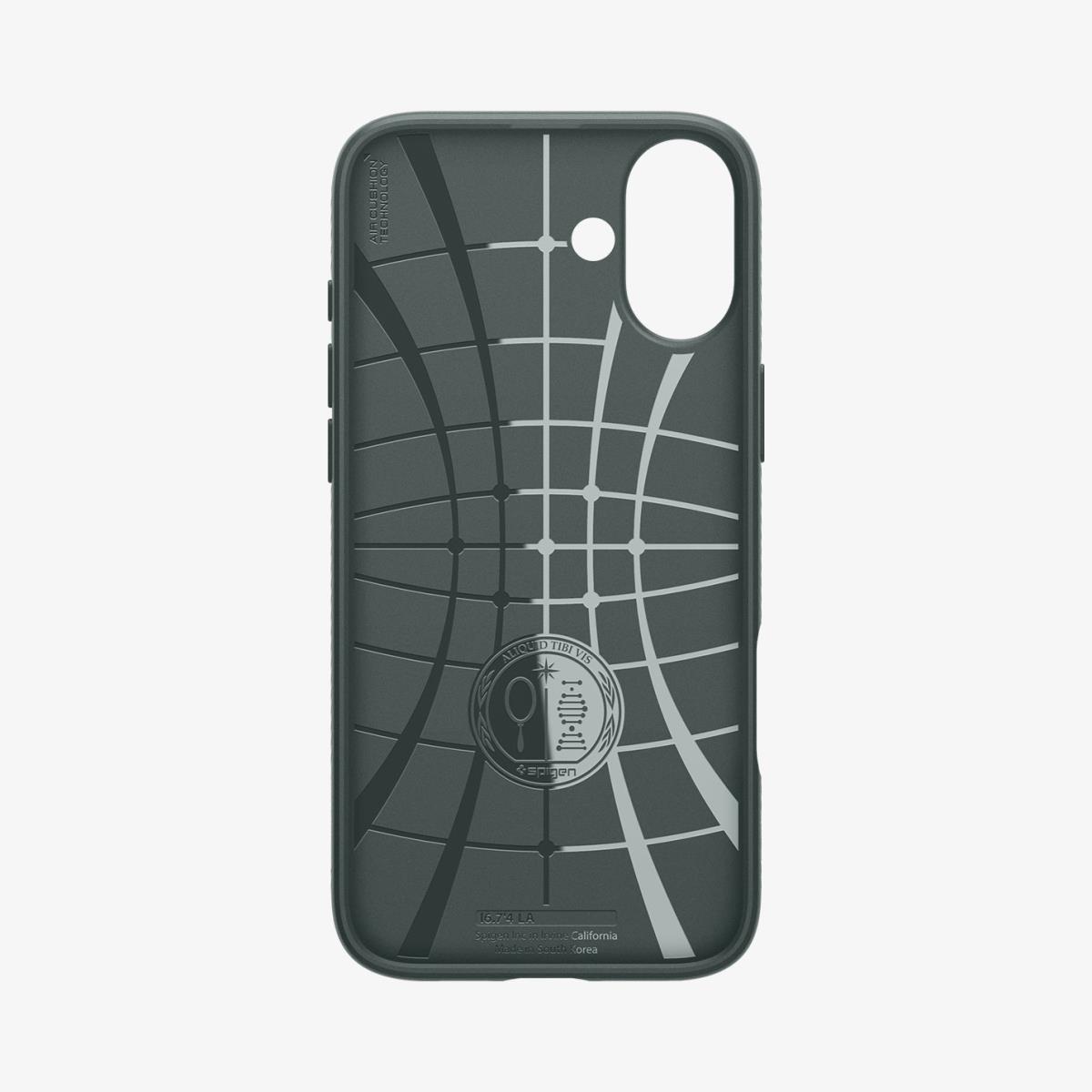 iPhone 16 Case Liquid Air Abyss Green