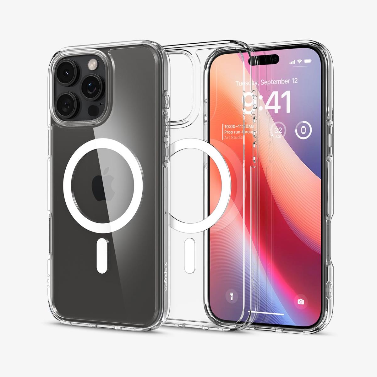 iPhone 16 Pro Case Ultra Hybrid MagFit White