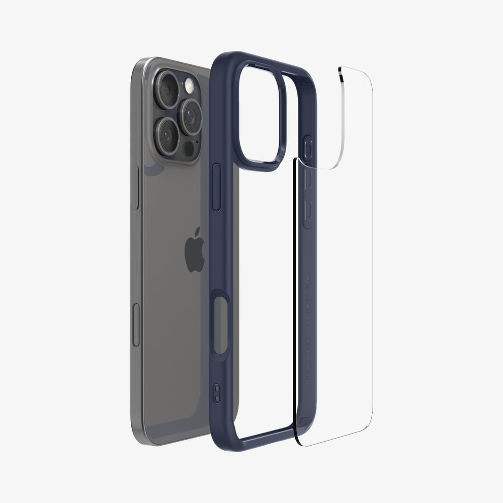 iPhone 16 Pro Case Ultra Hybrid Navy Blue