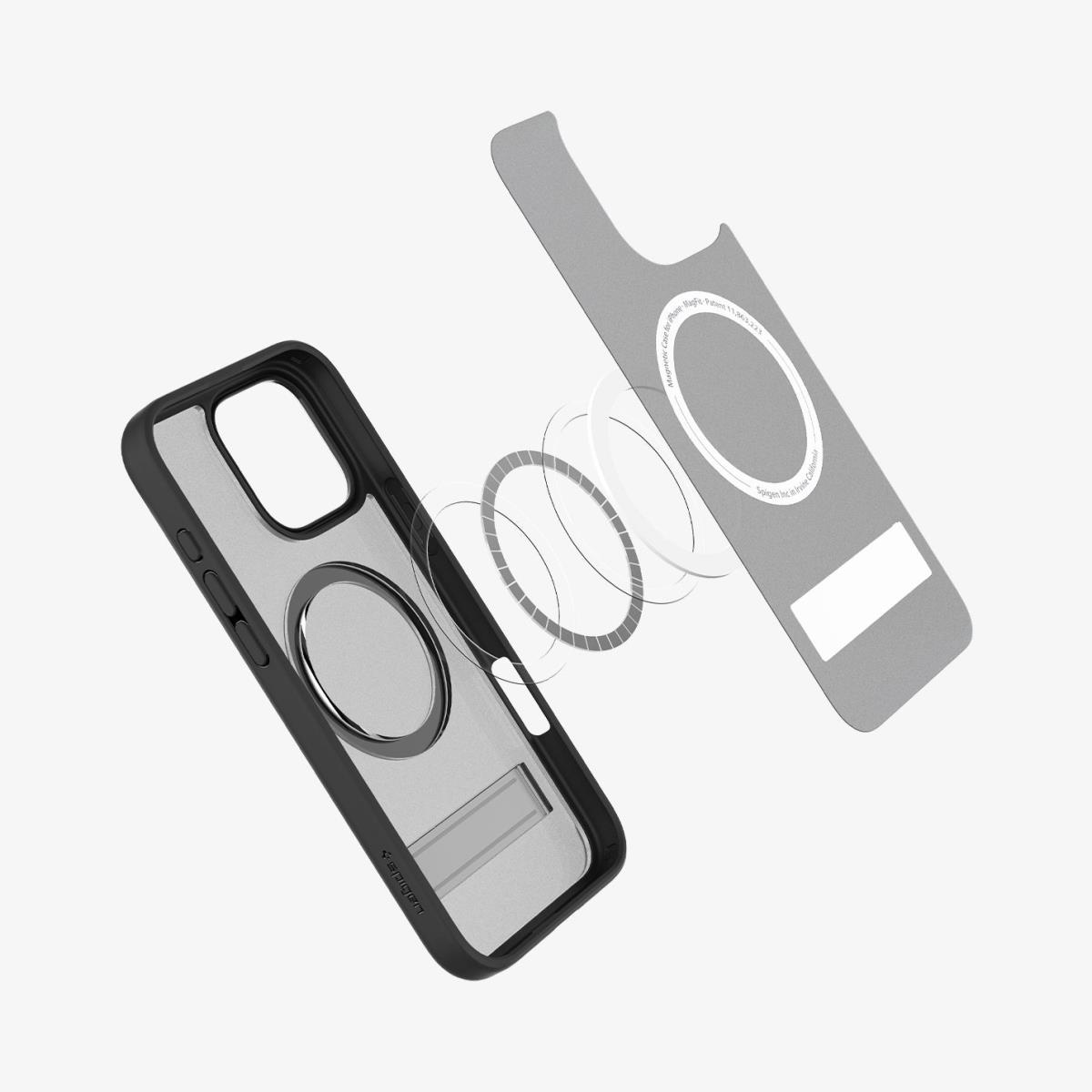 iPhone 16 Pro Case Ultra Hybrid S MagFit Frost Black