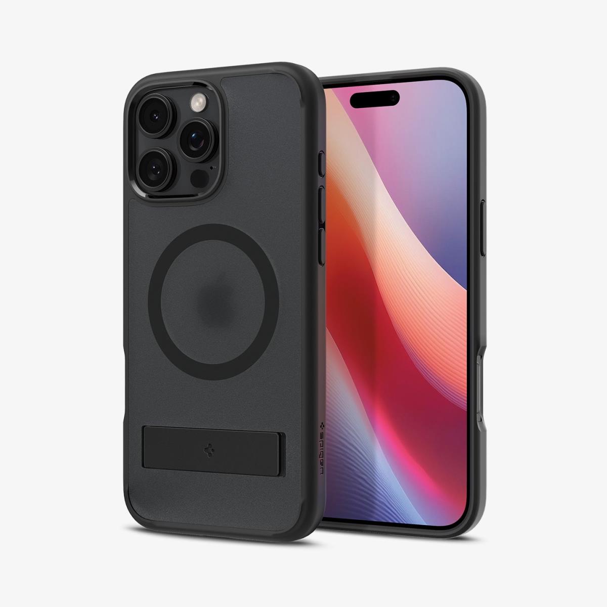 iPhone 16 Pro Case Ultra Hybrid S MagFit Frost Black