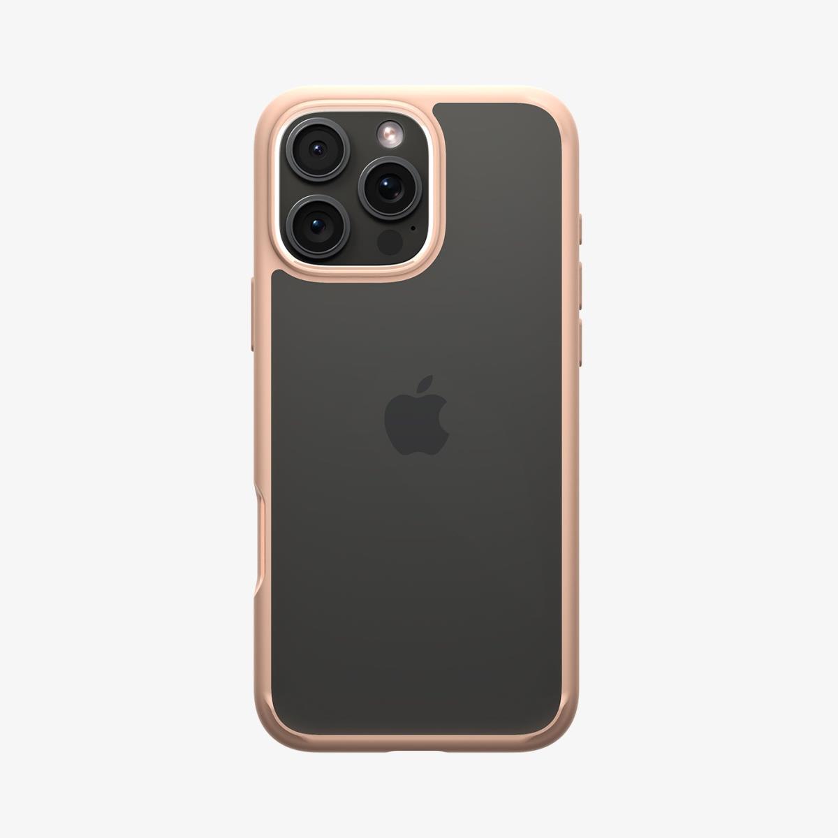 iPhone 16 Pro Case Ultra Hybrid Rose Titanium