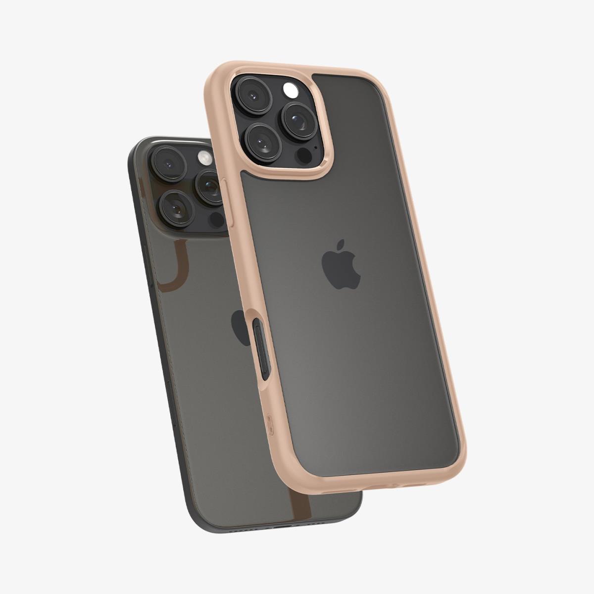 iPhone 16 Pro Case Ultra Hybrid Rose Titanium