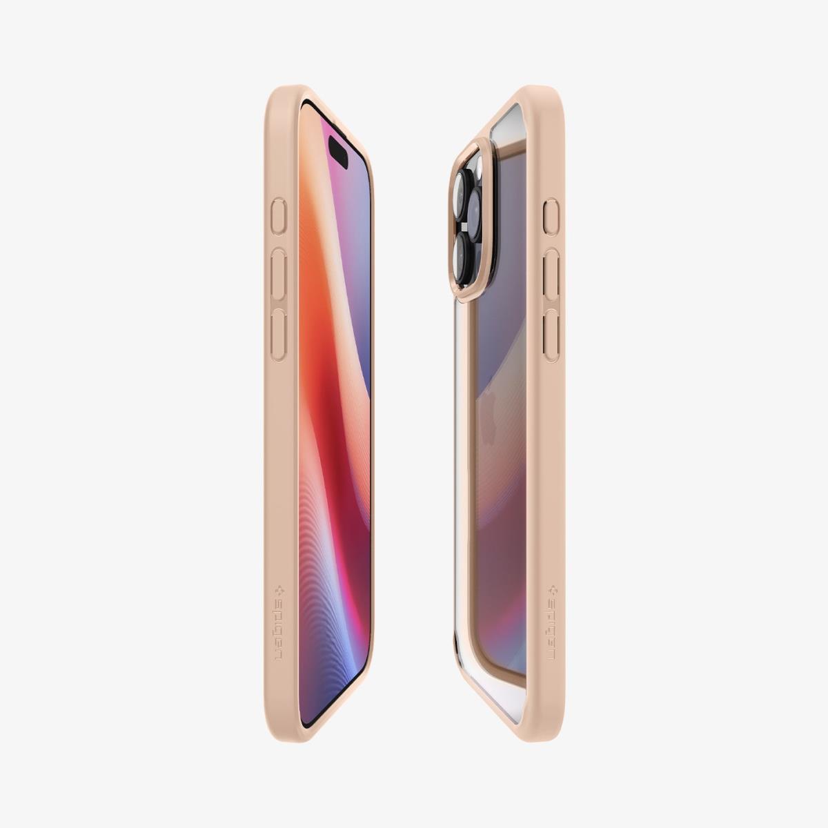 iPhone 16 Pro Case Ultra Hybrid Rose Titanium