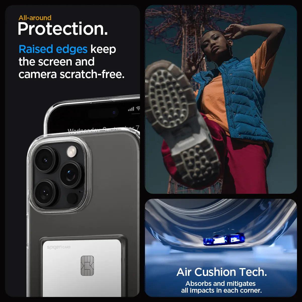 iPhone 16 Pro Case Crystal Slot Crystal Clear