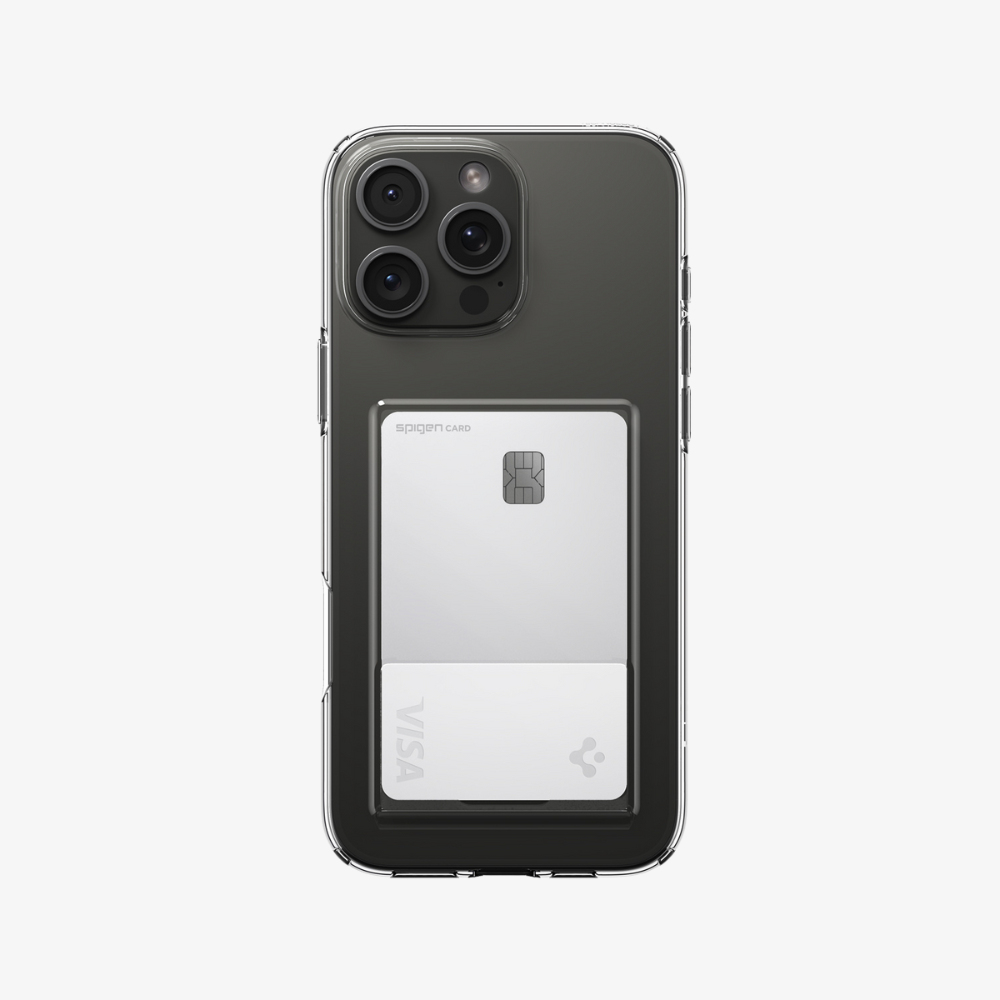 iPhone 16 Pro Case Crystal Slot Crystal Clear