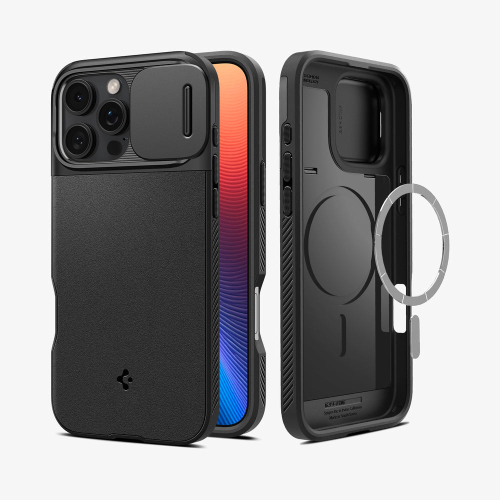 iPhone 16 Pro Case Optik Armor MagFit Black