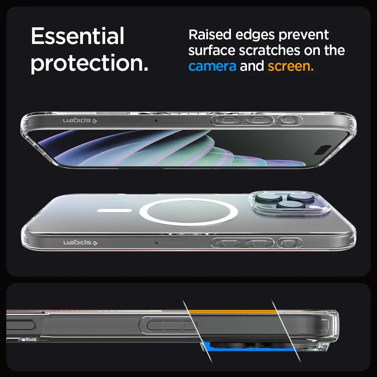 iPhone 16 Pro Max CaseLiquid Crystal MagFit Crystal Clear