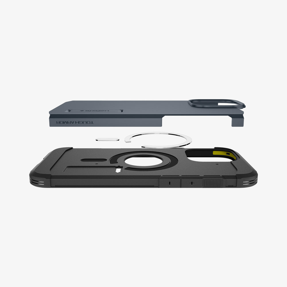 iPhone 16 Pro Max CaseTough Armor MagFit Metal Slate