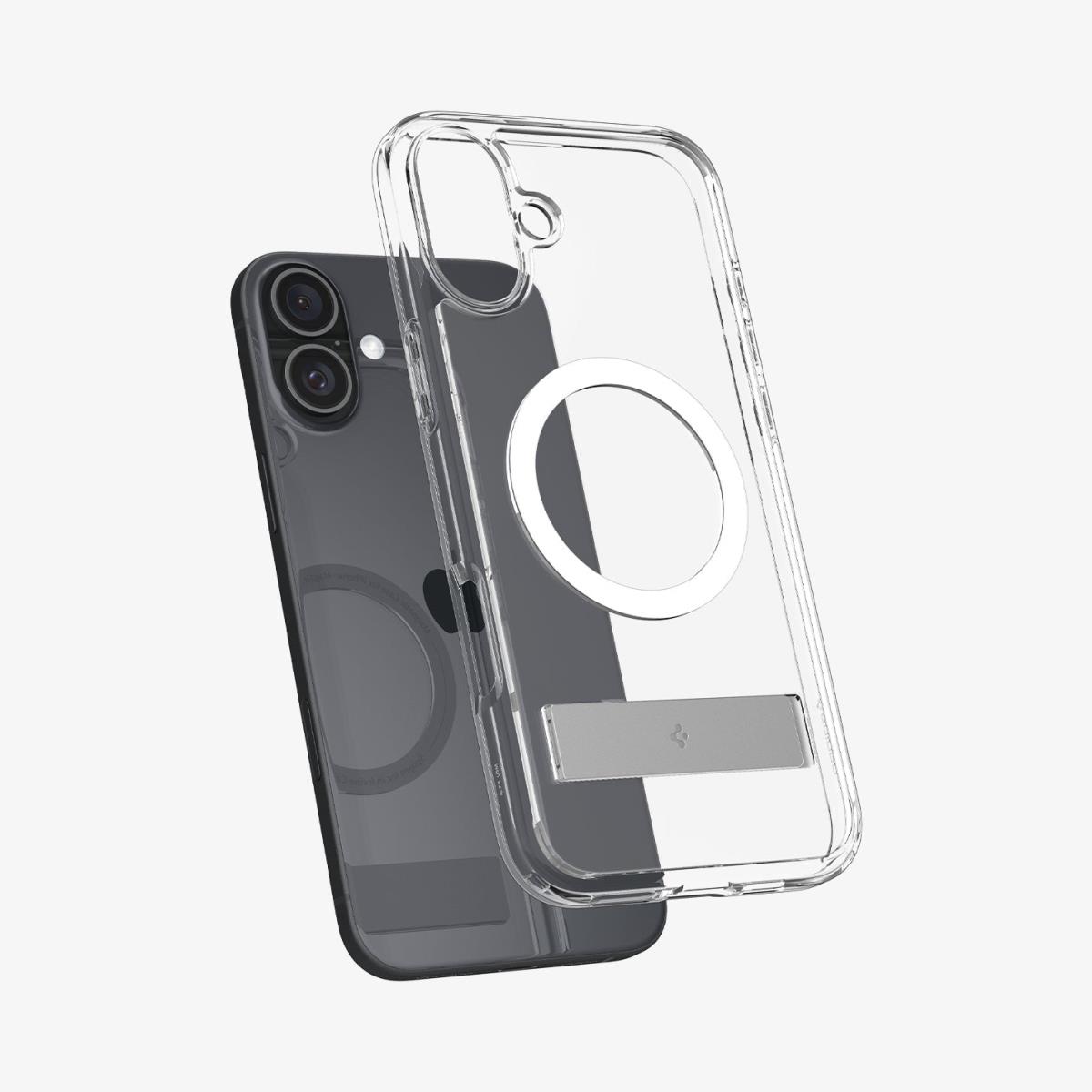 iPhone 16 Case Slim Armor Essential S MagFit Crystal Clear