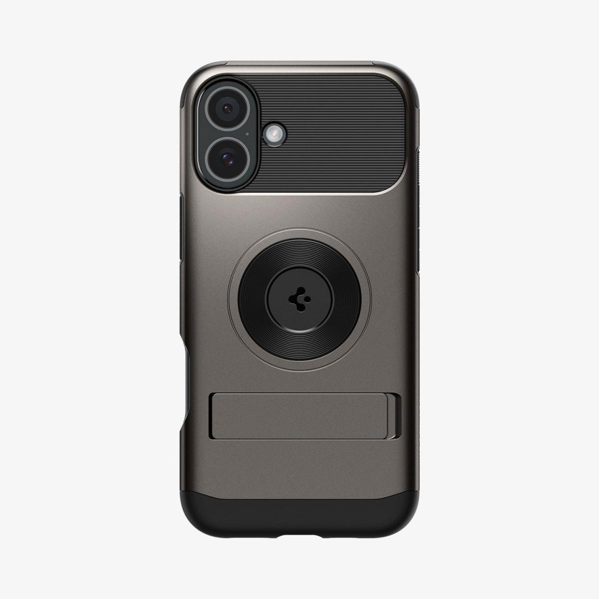 iPhone 16 Case Slim Armor MagFit Gunmetal