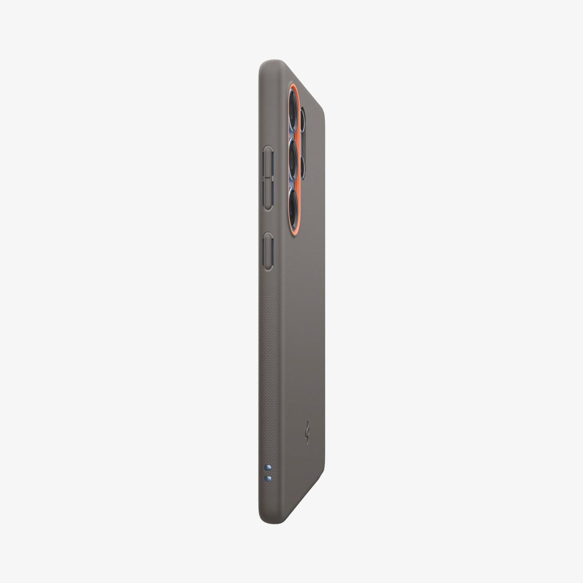 Galaxy S25 Ultra Nano Pop MagFit Case Papaya Gray