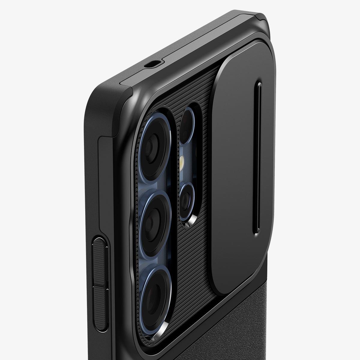 Galaxy S25 Ultra Optik Case Armor Black