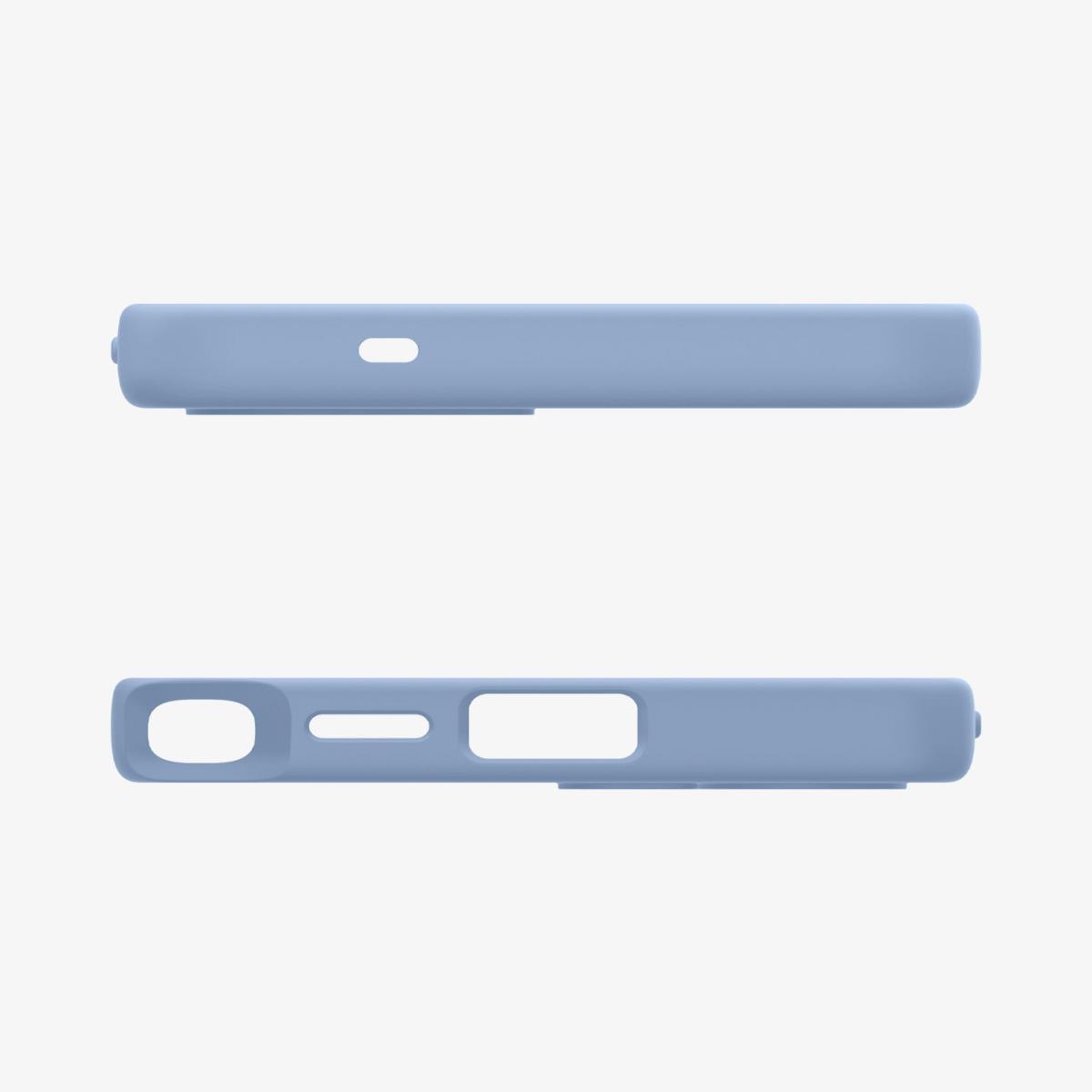 Spigen Galaxy S25 Ultra Case Silicone Fit MagFit Sapphire Blue