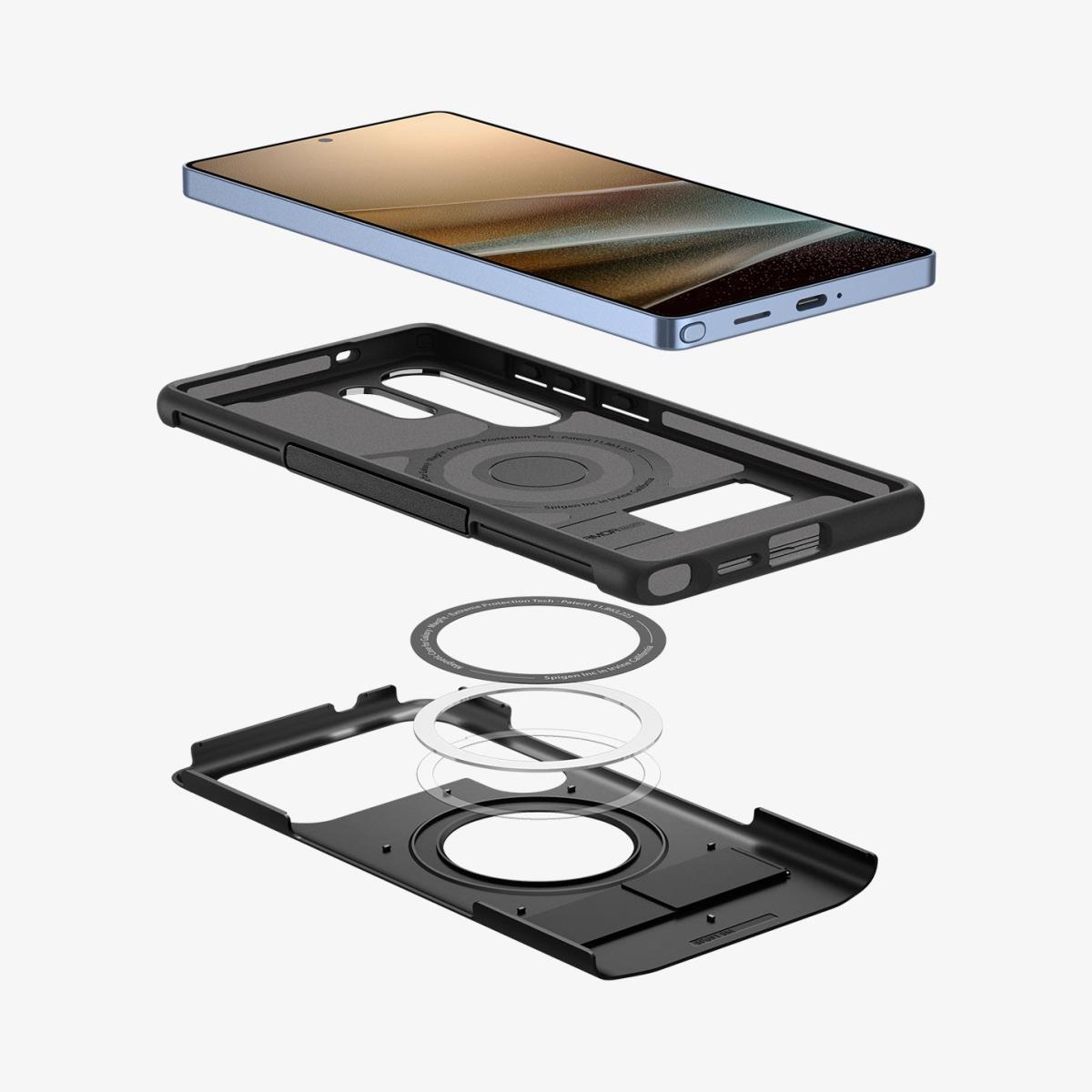 Galaxy S25 Ultra Slim Case Armor MagFit Black