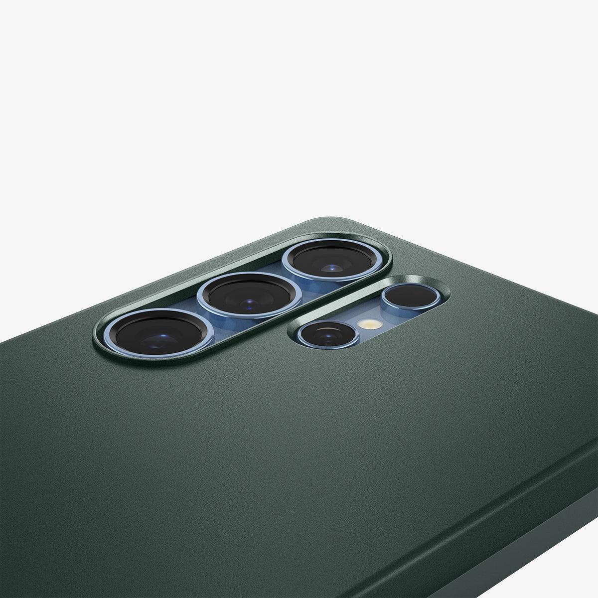 Galaxy S25 Ultra Thin Case Fit MagFit Abyss Green