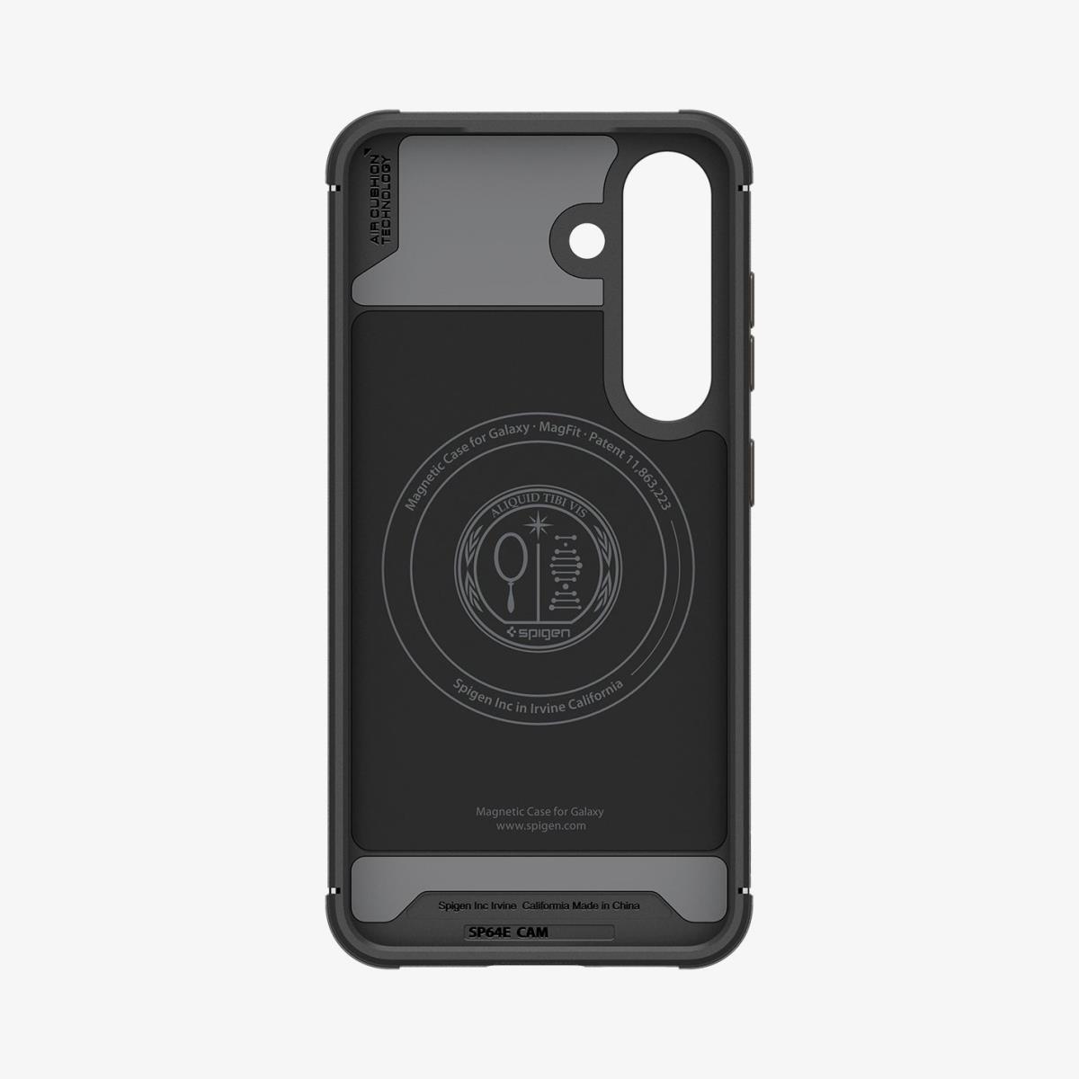 Galaxy S25 Case Core Armor MagFit Matte Black