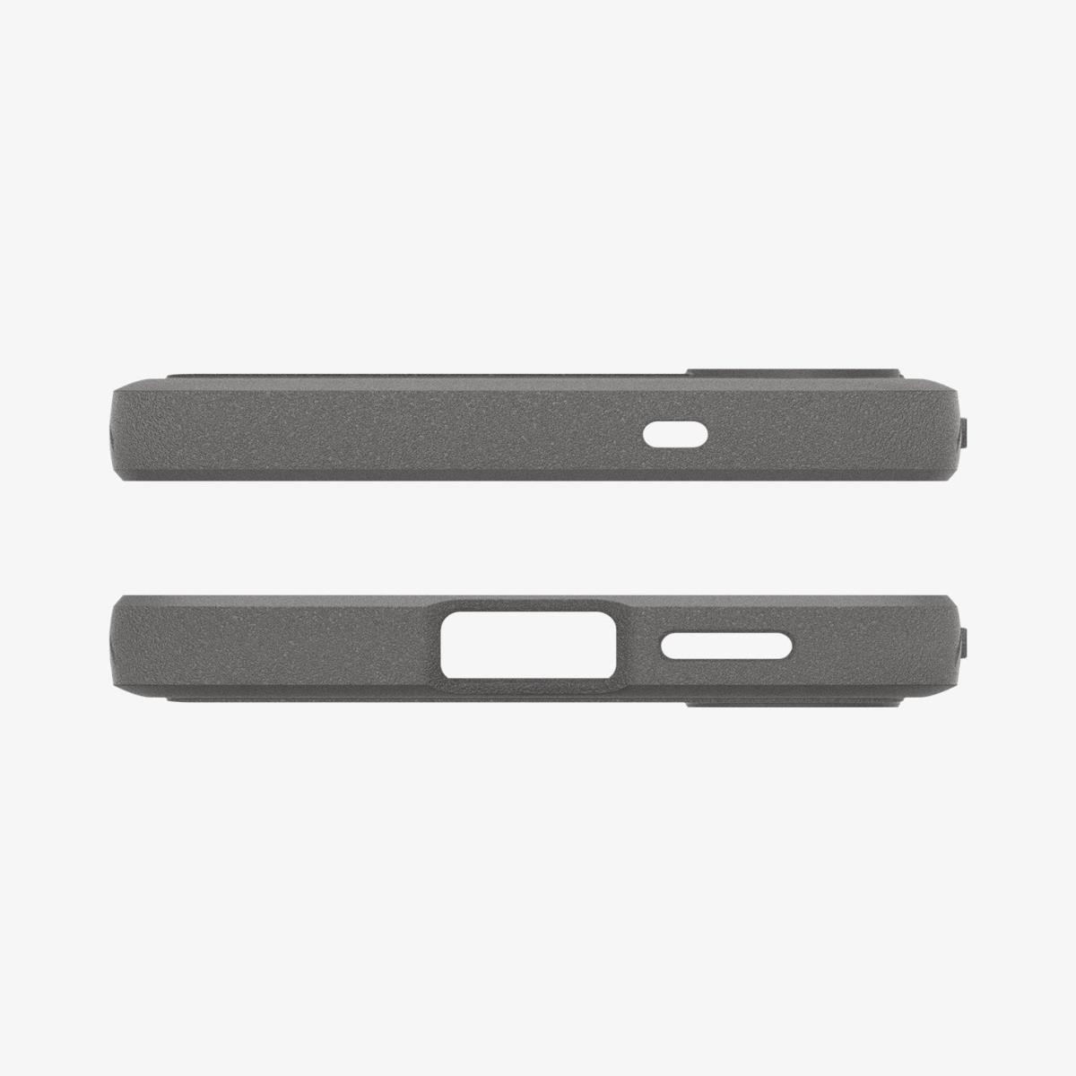 Galaxy S25 Case Rugged Armor MagFit Marble Gray