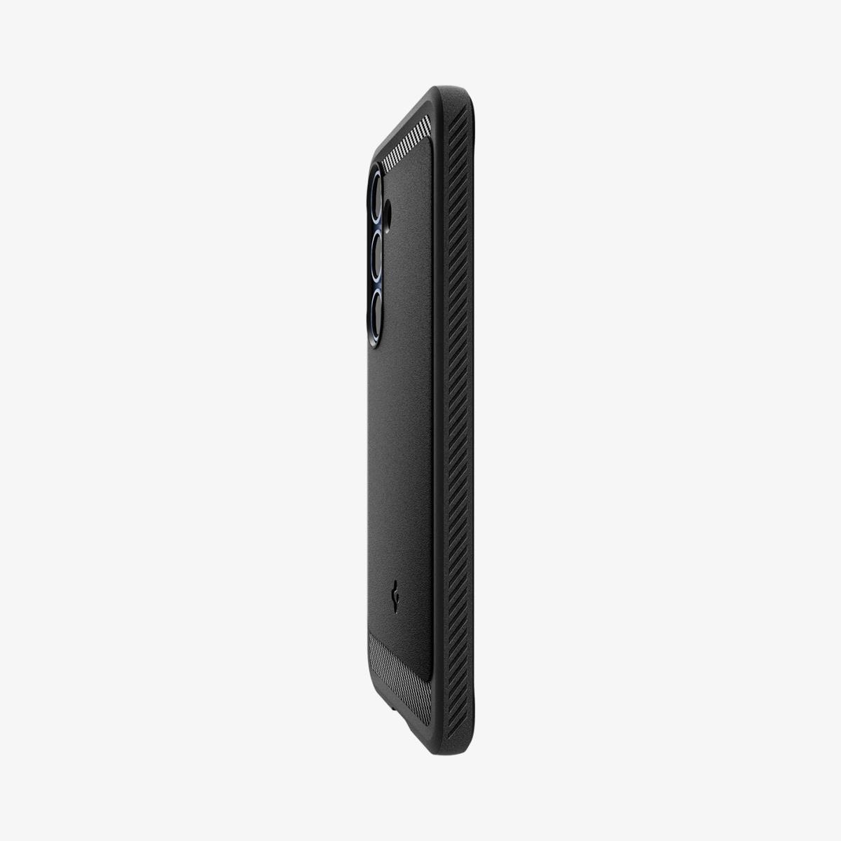 Galaxy S25 Case Rugged Armor MagFit Matte Black