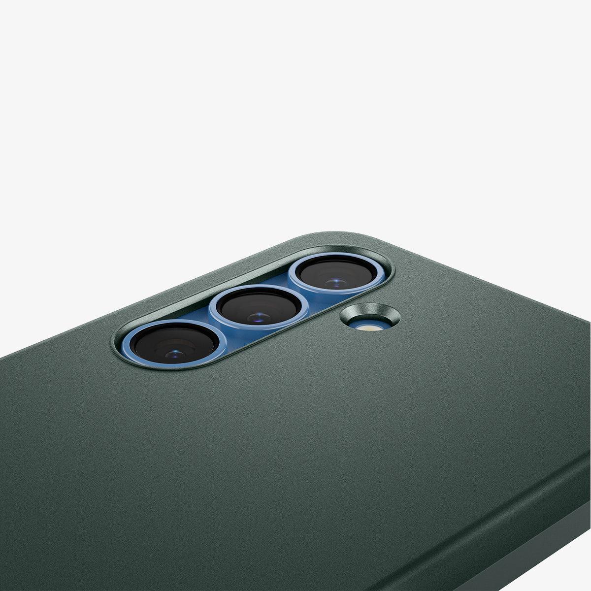 Galaxy S25 Case Thin Fit MagFit Abyss Green