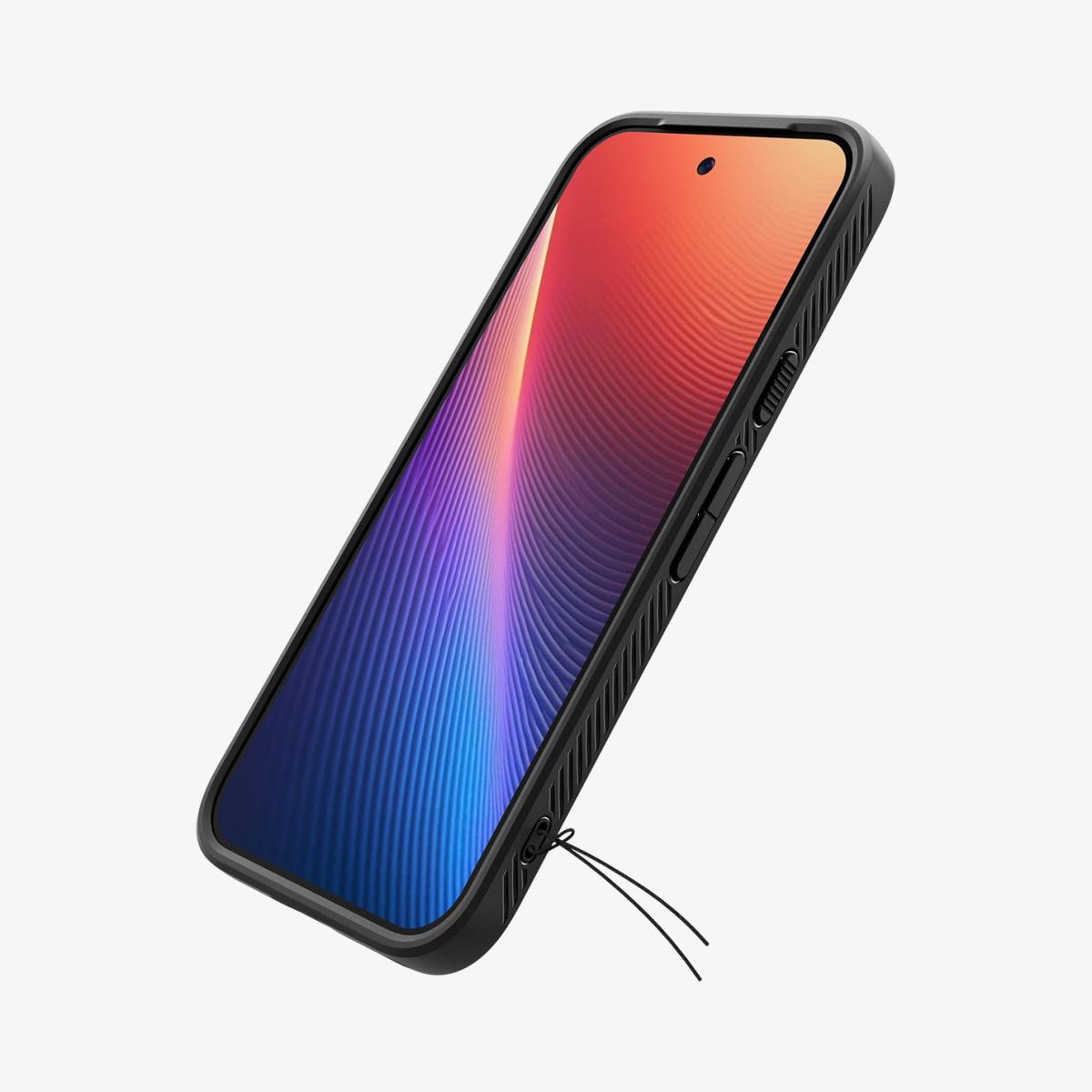 Google Pixel 9a Case Liquid Air Matte Black
