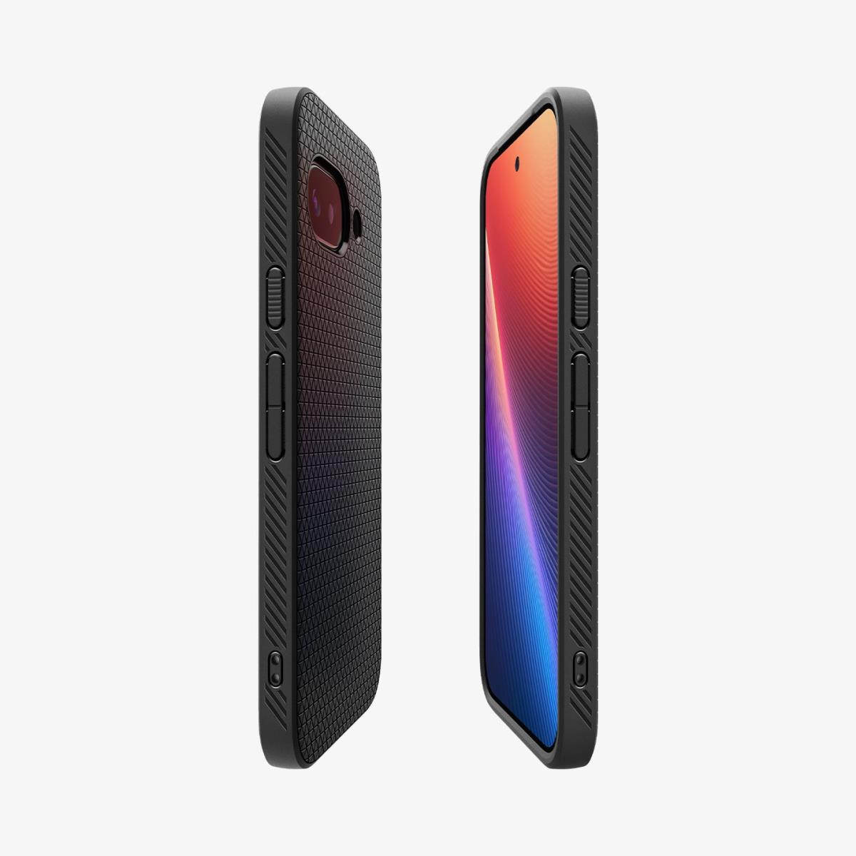 Google Pixel 9a Case Liquid Air Matte Black