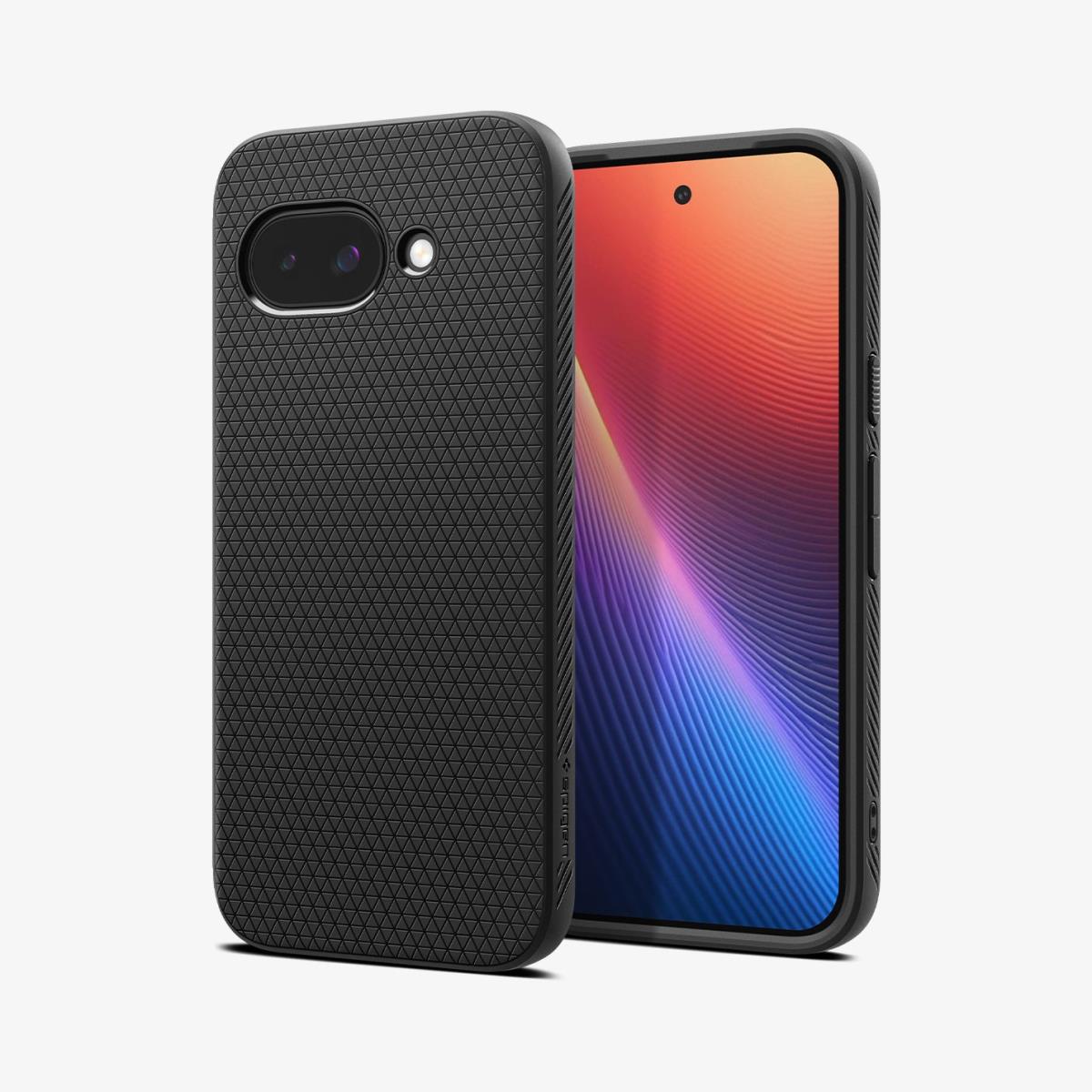 Google Pixel 9a Case Liquid Air Matte Black