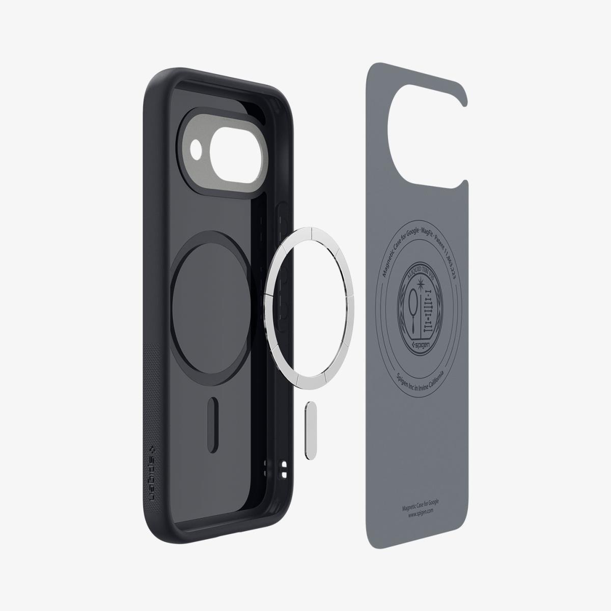 Google Pixel 9a Case Nano Pop MagFit Black Sesame