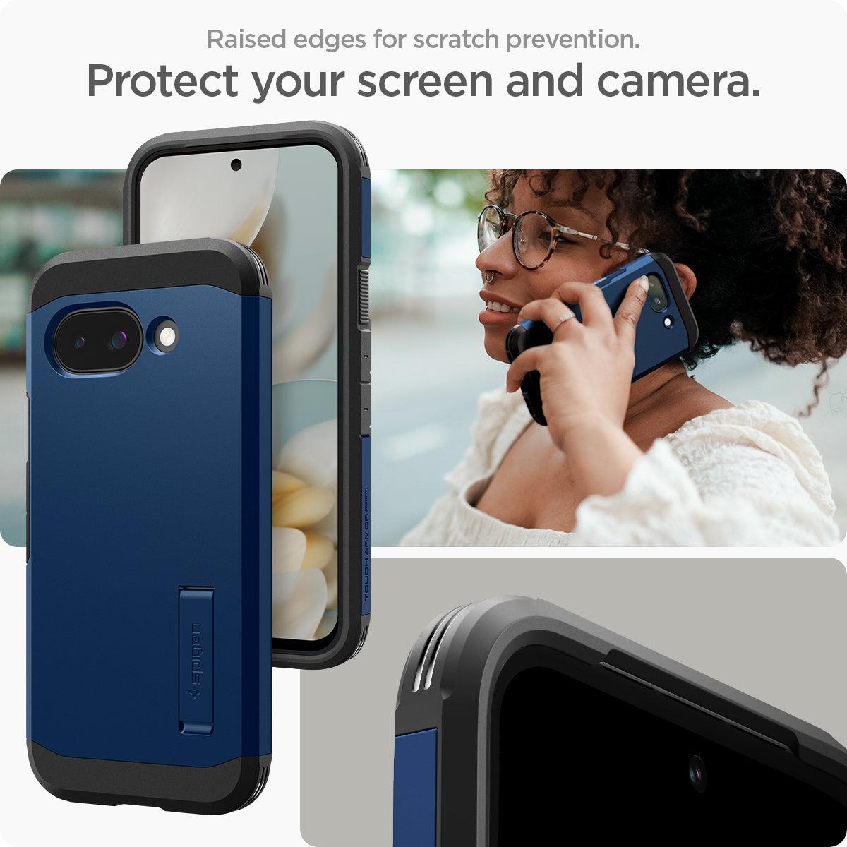Google Pixel 9a Case Tough Armor MagFit Navy Blue