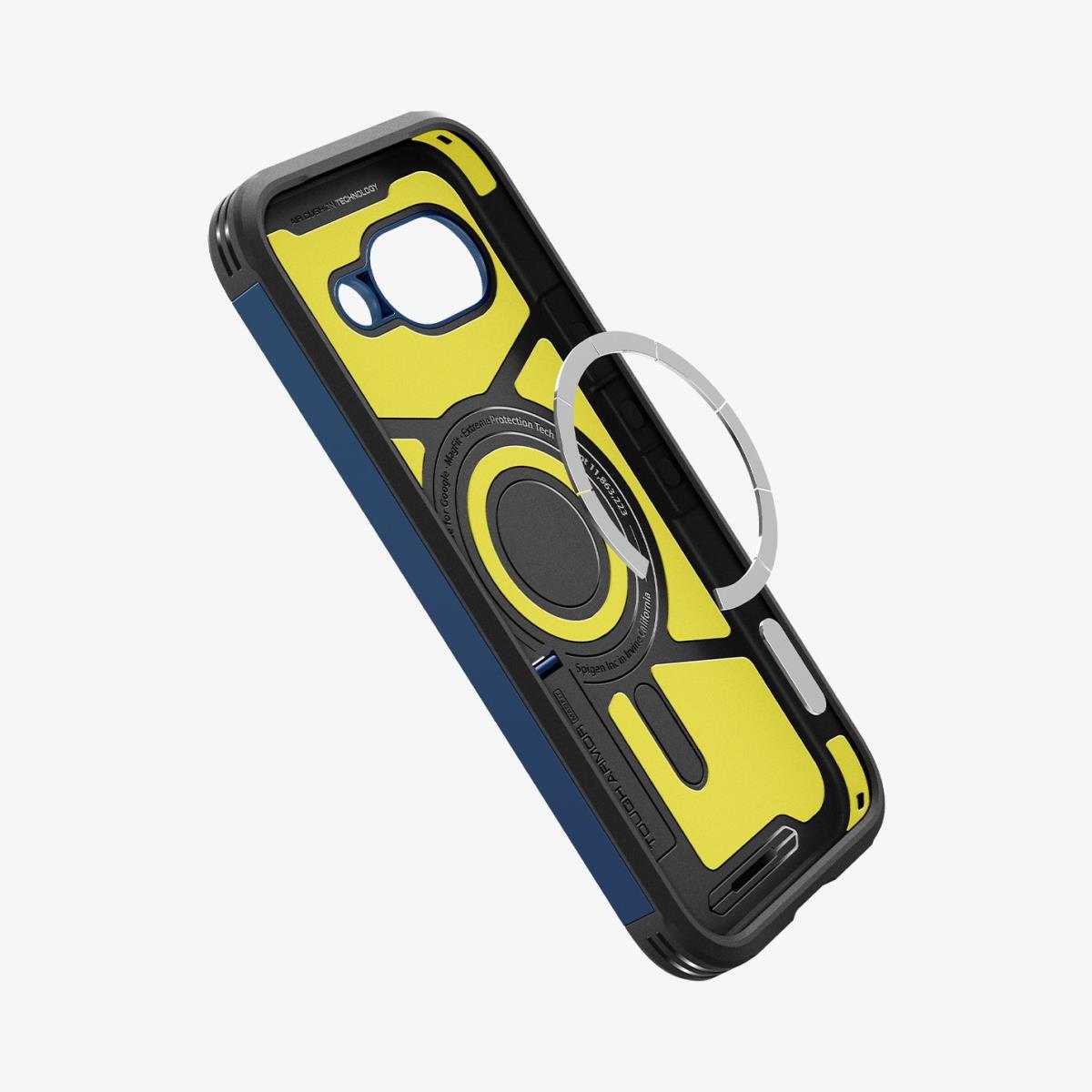 Google Pixel 9a Case Tough Armor MagFit Navy Blue