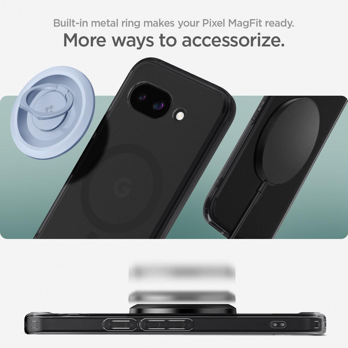 Google Pixel 9a Ultra Case Hybrid MagFit Frost Black