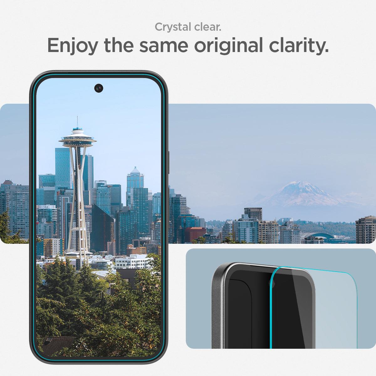 Screen Protector for Google Pixel 9a Glas.tR EZ Fit (2P)