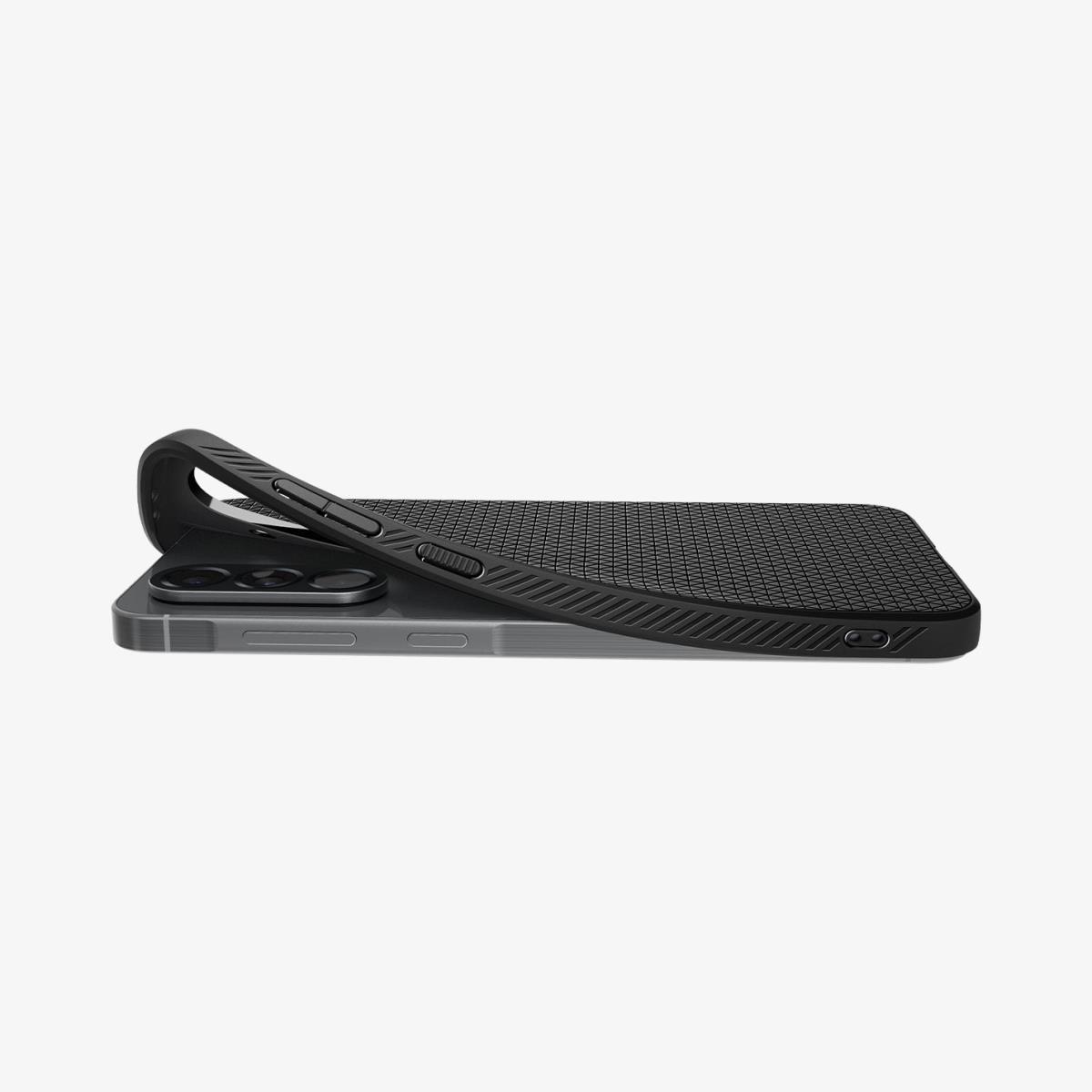 Galaxy A56 Case 5G Liquid Air Matte Black