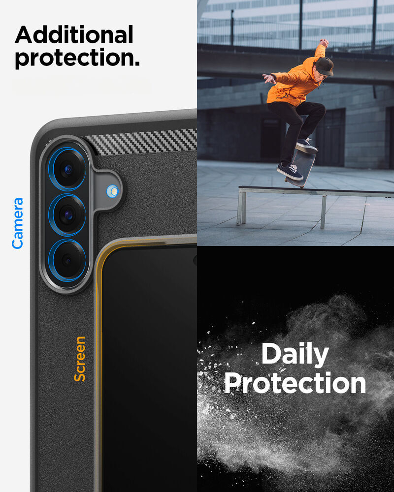 Galaxy A56 Case 5G Rugged Armor Matte Black