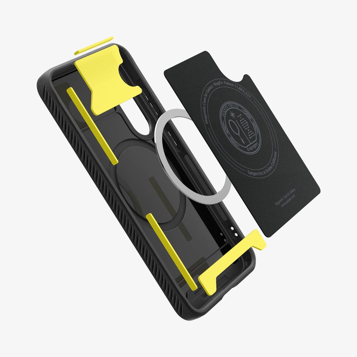 Galaxy S25+Case Rugged Armor MagFit Matte Black