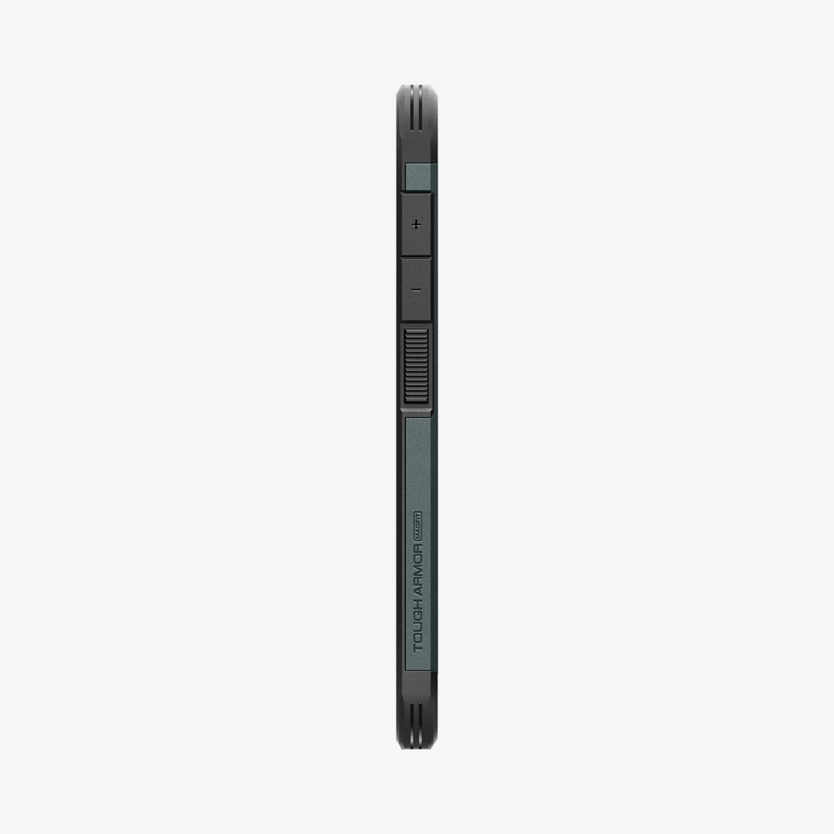 Galaxy S25+ Case Tough Armor MagFit Abyss Green