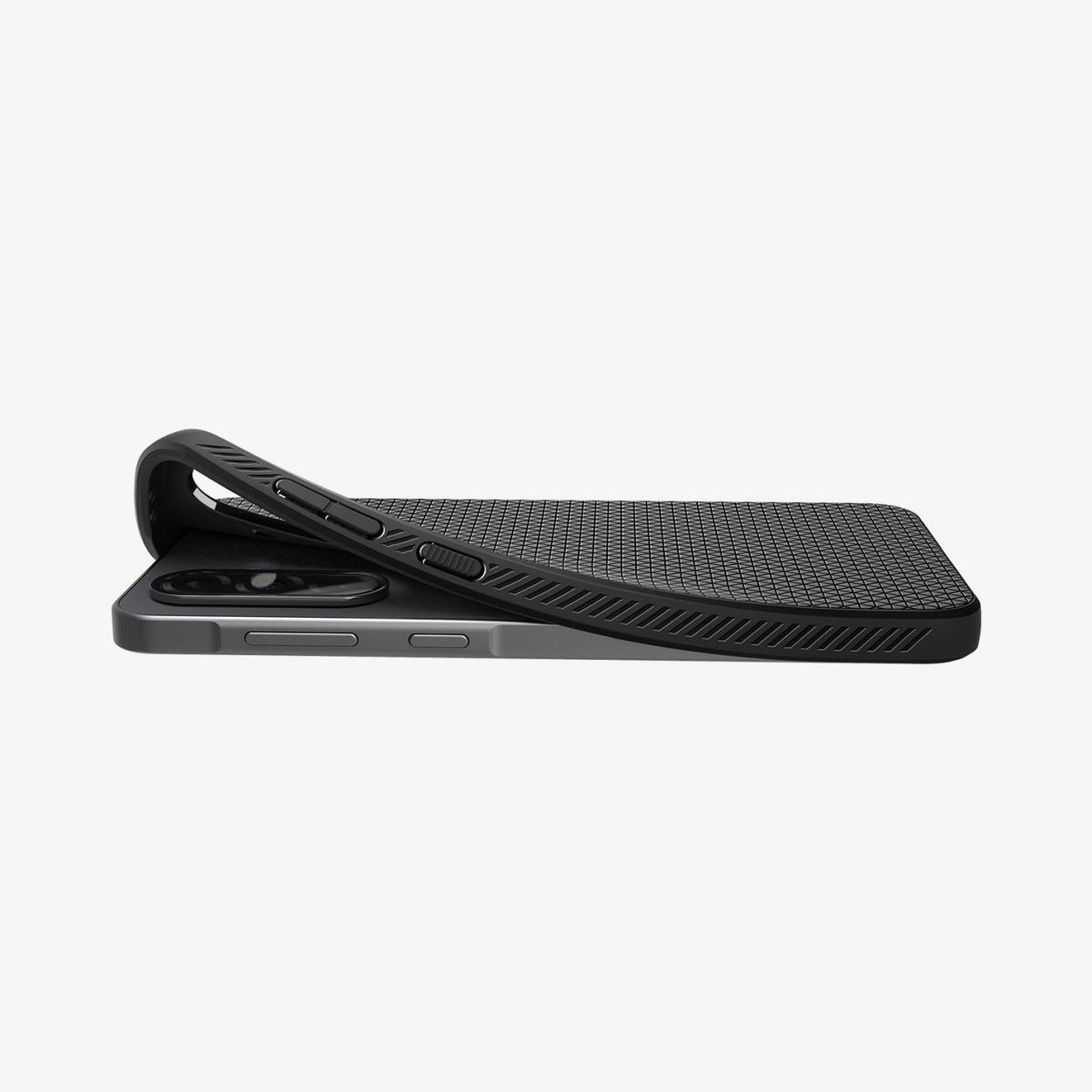 Galaxy A36 5G Case Liquid Air Matte Black