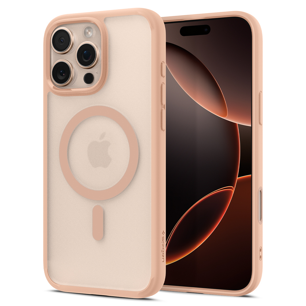iPhone 16 Pro Max Case Ultra Hybrid T MagFit Frost Rose Titanium